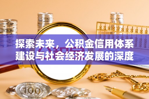 荷塘探索未来，公积金信用体系建设与社会经济发展的深度融合