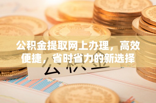 荷塘公积金提取网上办理，高效便捷，省时省力的新选择