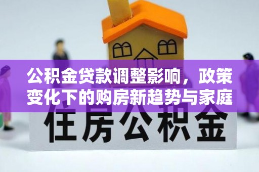 荷塘公积金贷款调整影响，政策变化下的购房新趋势与家庭财务规划