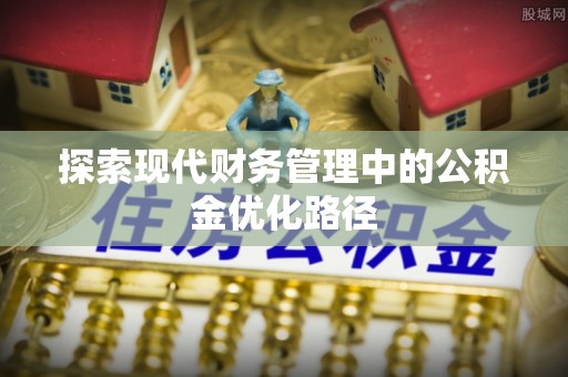 荷塘探索现代财务管理中的公积金优化路径