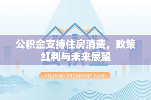 荷塘公积金支持住房消费，政策红利与未来展望