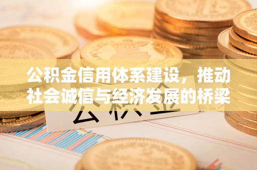 荷塘公积金信用体系建设，推动社会诚信与经济发展的桥梁